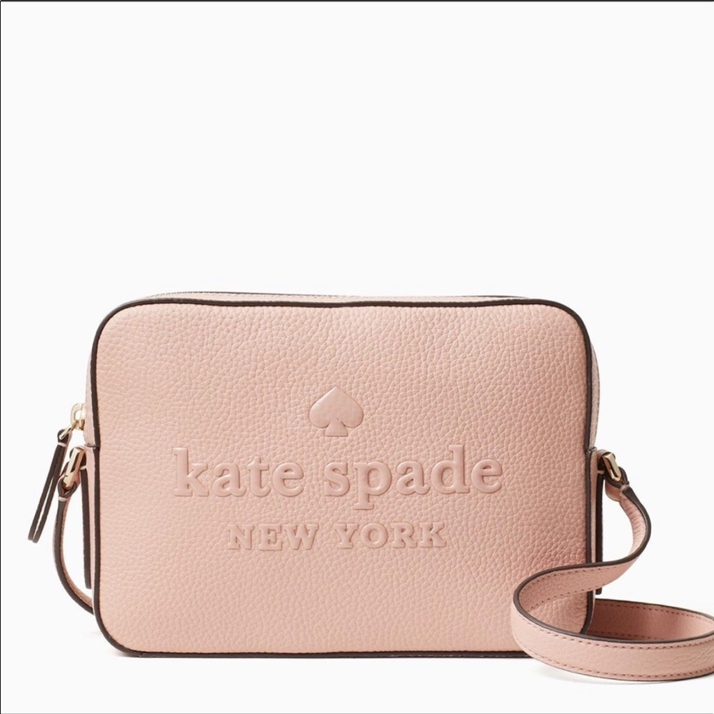 Kate Spade Light/Blush pink crossbody “camera” bag